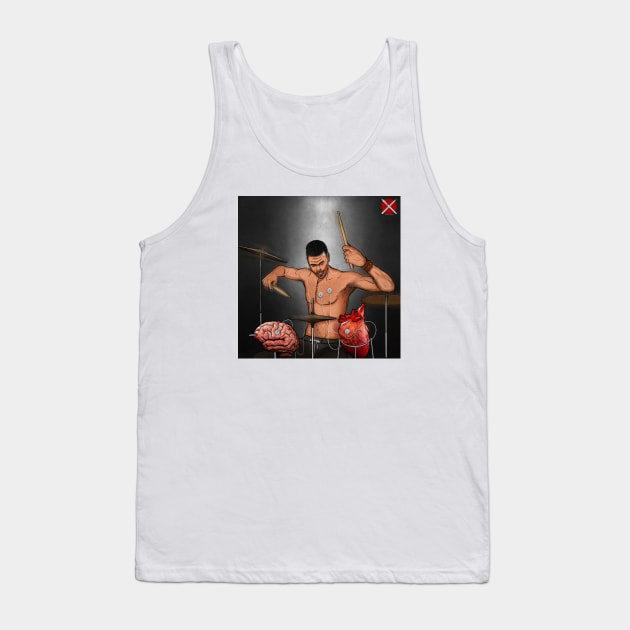 Rhythm of life Tank Top by Arash Shayesteh